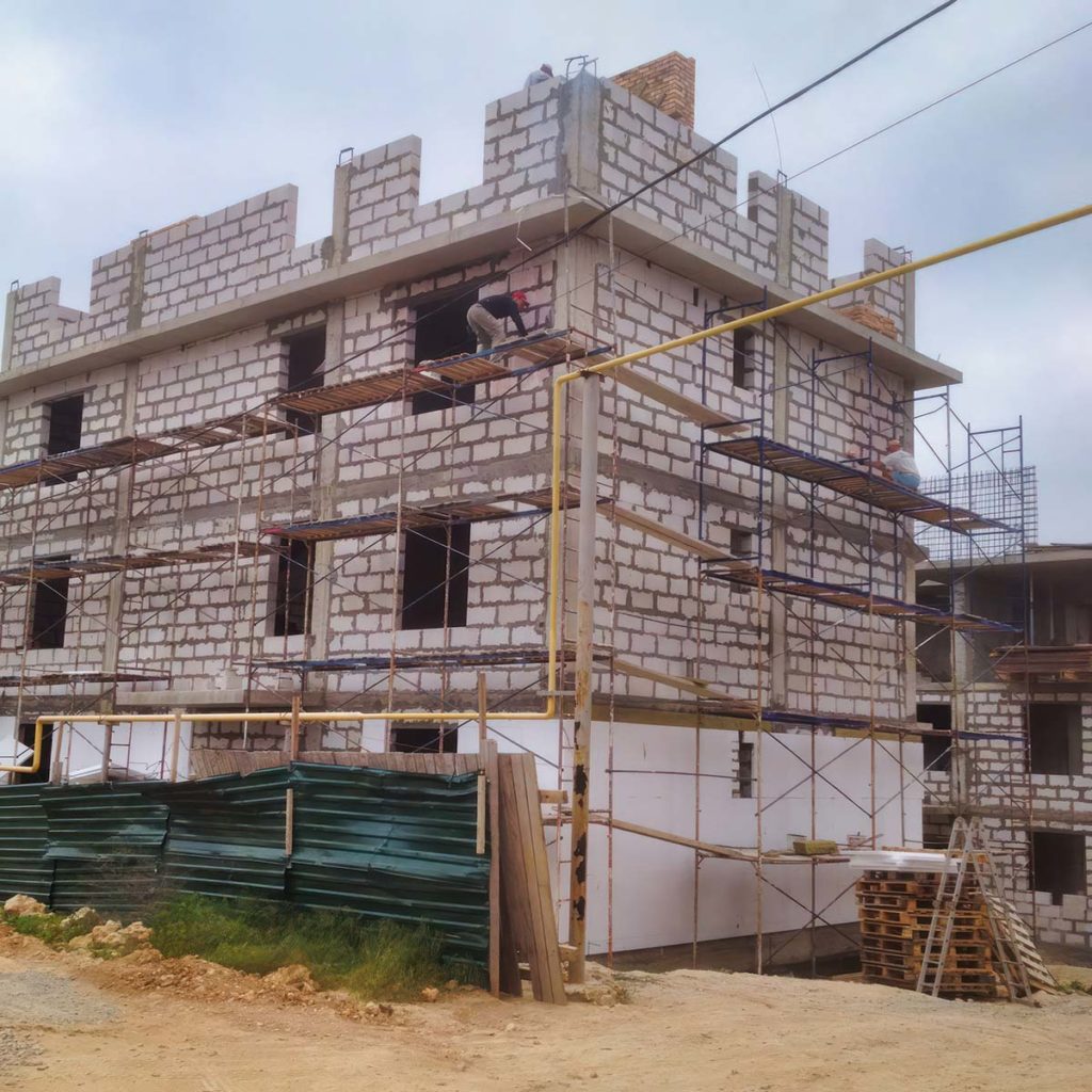 СТРОИТЕЛЬСТВО ДОМОВ — СевСтрой Бригада Готовый частный дом после завершения строительства