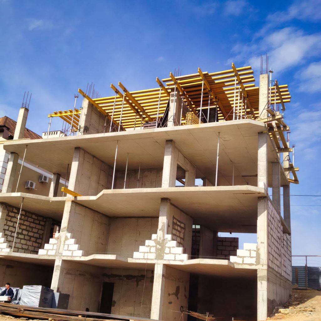 СТРОИТЕЛЬСТВО ДОМОВ — СевСтрой Бригада Возведение дома с монолитными перекрытиями