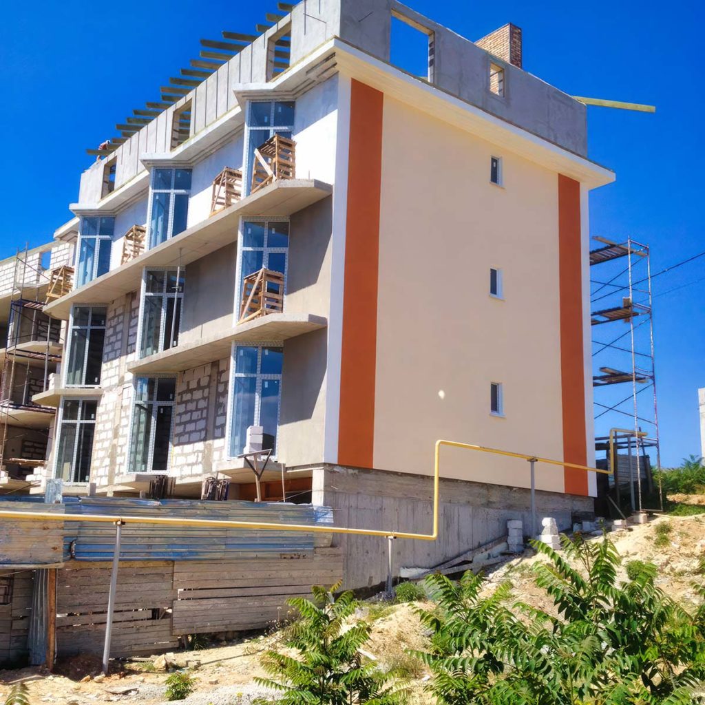 СТРОИТЕЛЬСТВО ДОМОВ — СевСтрой Бригада Дом после завершения фасадных и отделочных работ