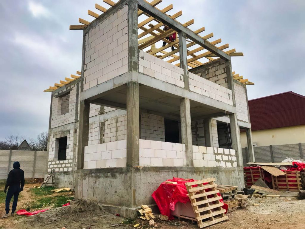 СТРОИТЕЛЬСТВО ДОМОВ — СевСтрой Бригада Частный дом с прилегающей территорией