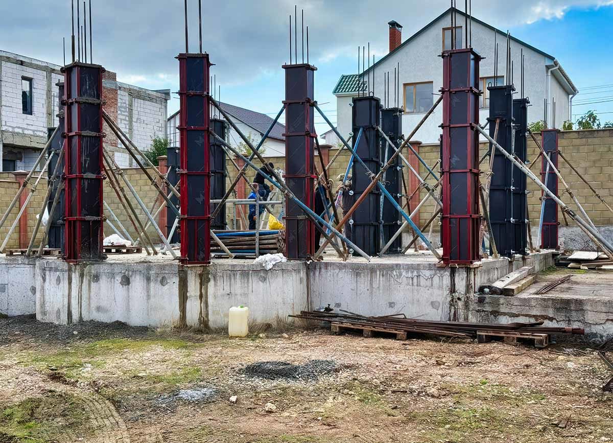 Строительство объектов с монолитным каркасом в Крыму