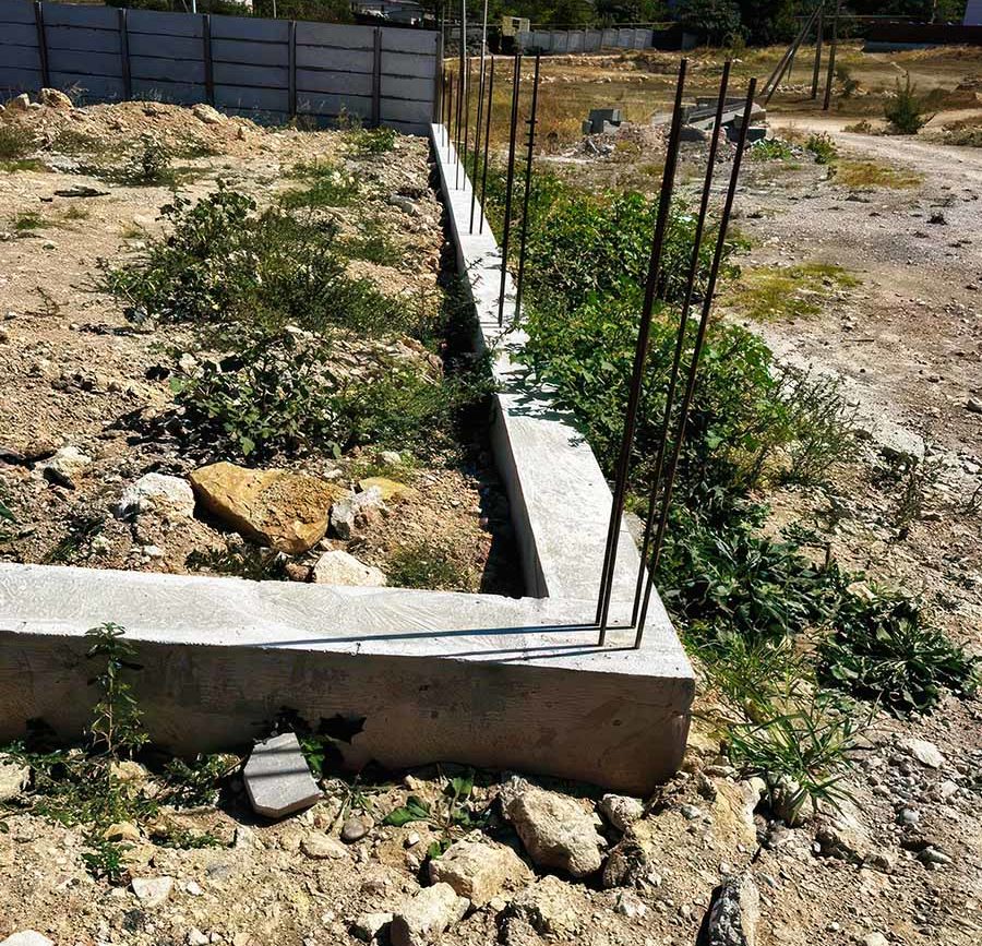 Бетонный забор под заказ в Крыму